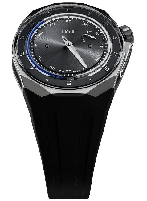 Review Replica HYT T1 Titanium Slate H03206-A watch
